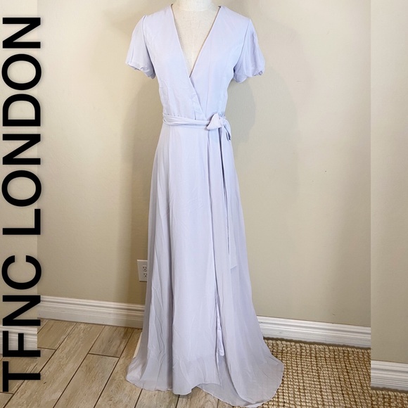 tfnc nais mink maxi dress